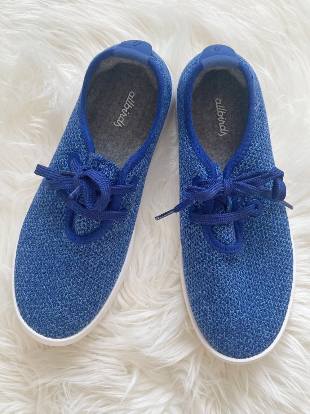 NEW Allbirds Hazy Cobalt Blue Limited Edition Tree Runner Sneakers